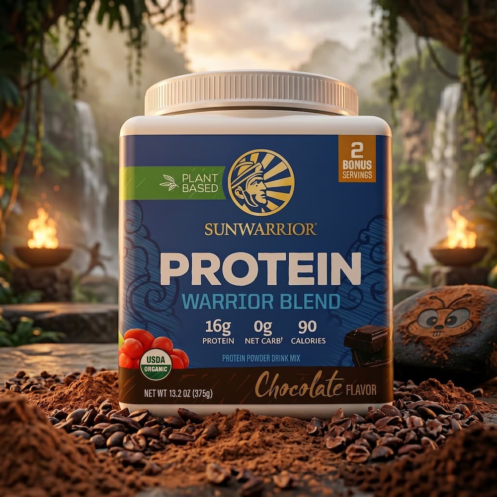 Sunwarrior Warrior Blend Protein Chocolate 375g