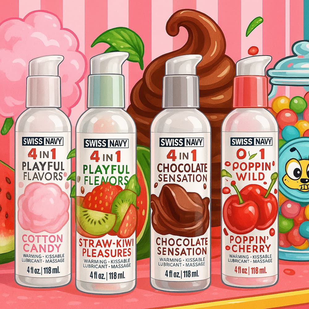 Swiss Navy 4-in-1 Playful Flavors