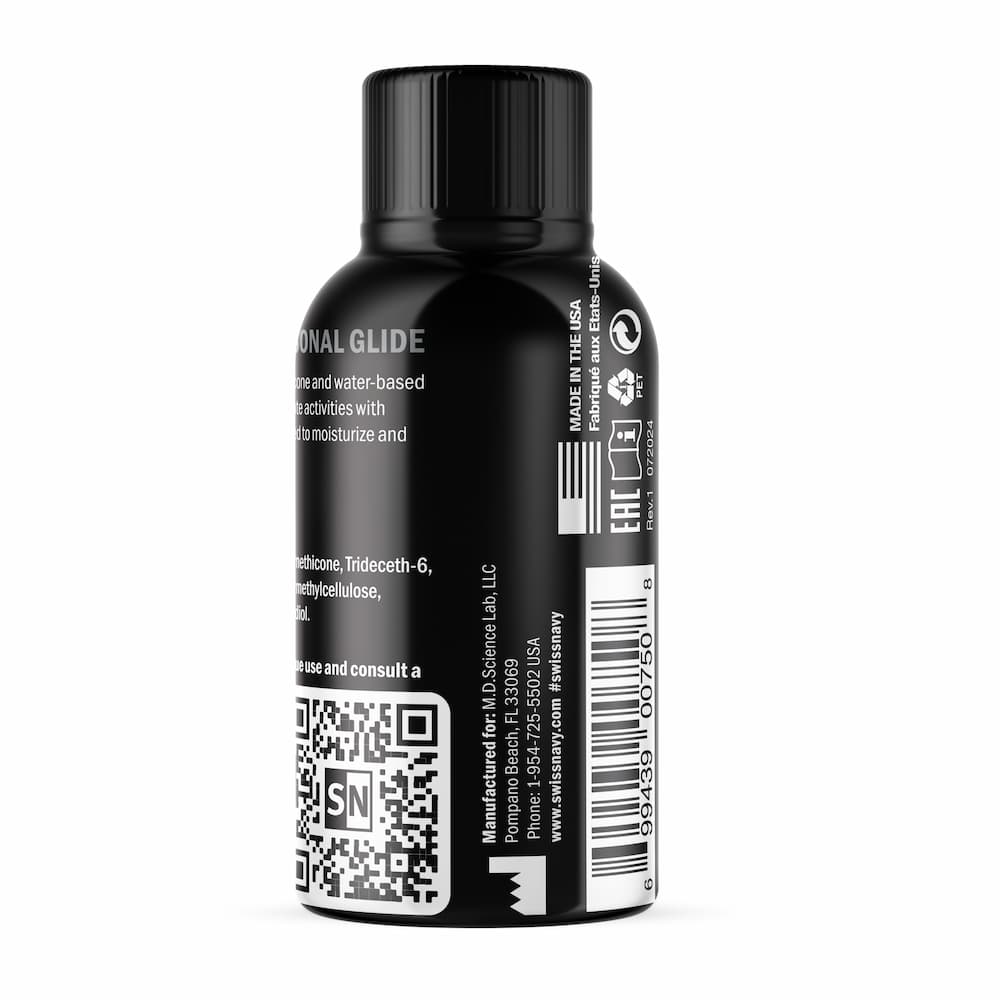 Swiss Navy Hybrid Lubricant Ingredients