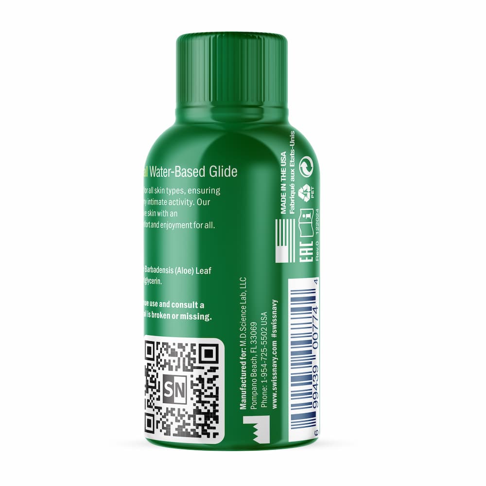 Swiss Navy Natural Lubricant Ingredients