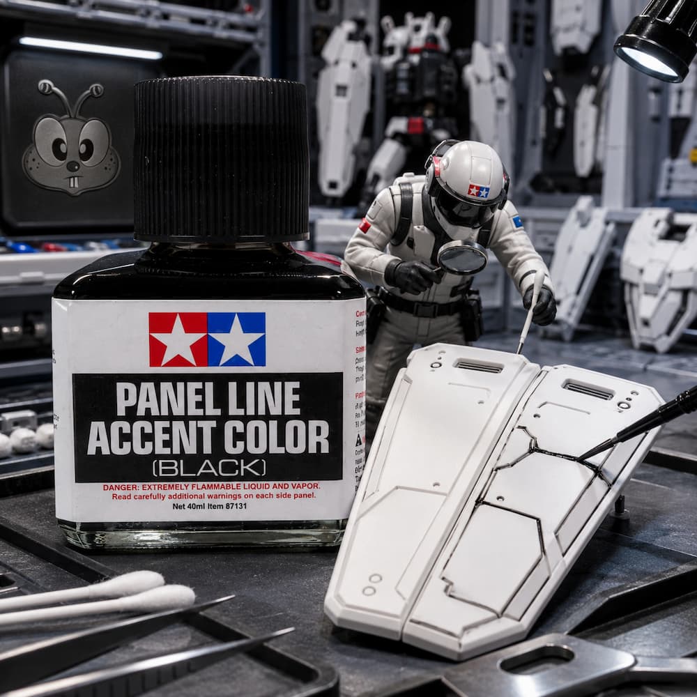 Tamiya Panel Line Accent Color Black