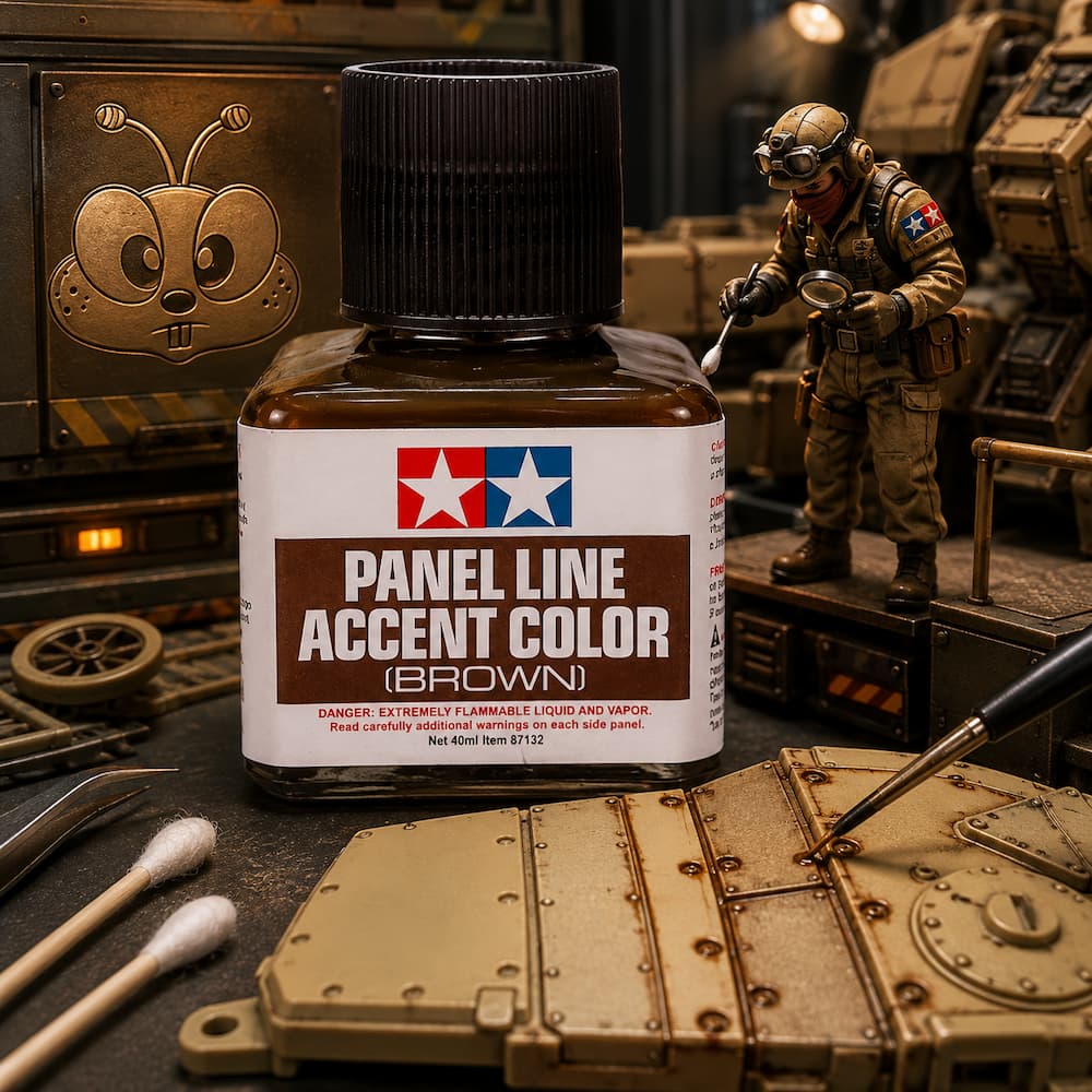 Tamiya Panel Line Accent Color Brown