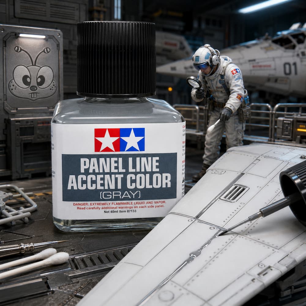 Tamiya Panel Line Accent Color Gray