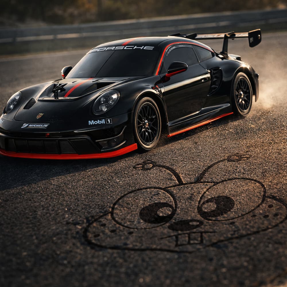 Tamiya Porsche 911 GT3 R (992) 1/10 R/C TT-02 Kit