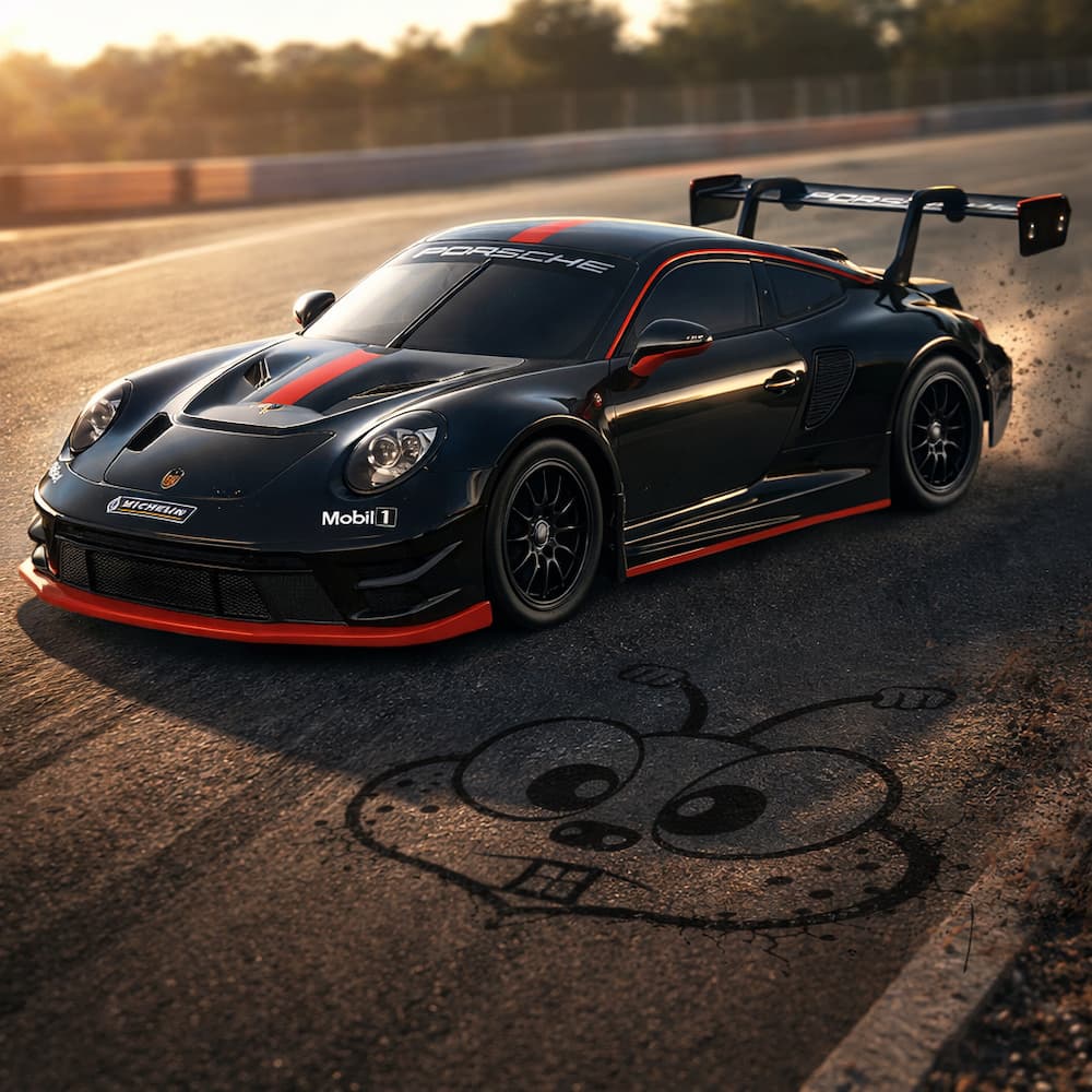 Tamiya Porsche 911 GT3 R (992) 1/10 R/C TT-02 Kit