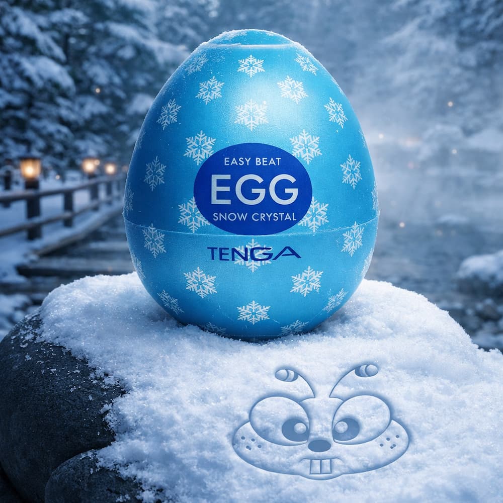 Tenga Easy beat egg Snow Crystal
