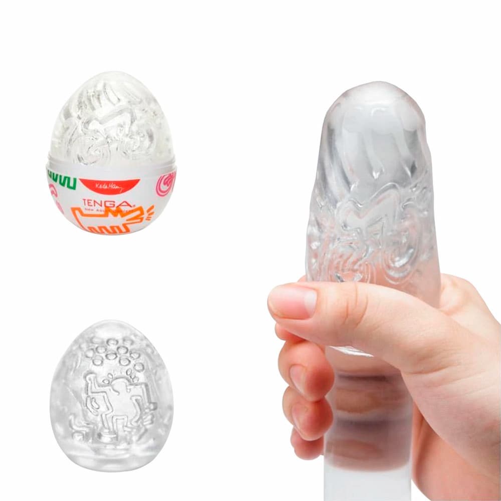 Tenga Egg Keith haring Instructions