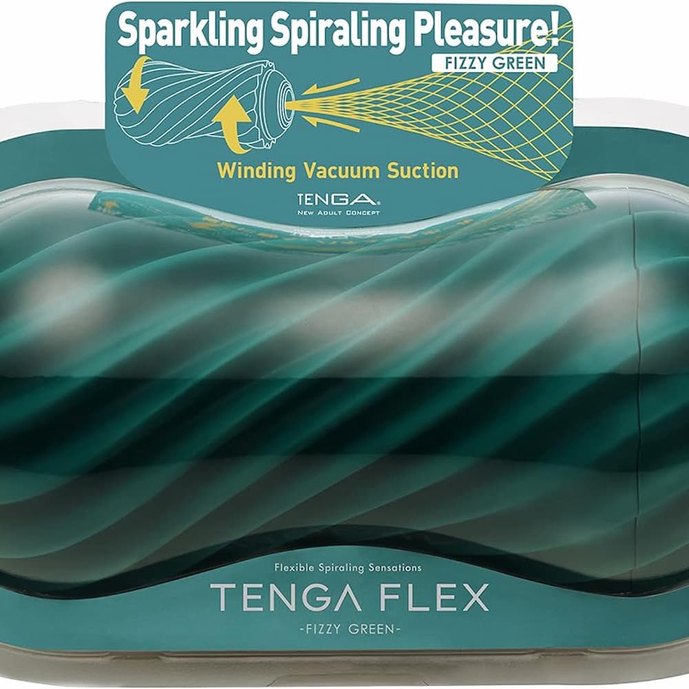 Tenga Flex Fizzy Green Packaging