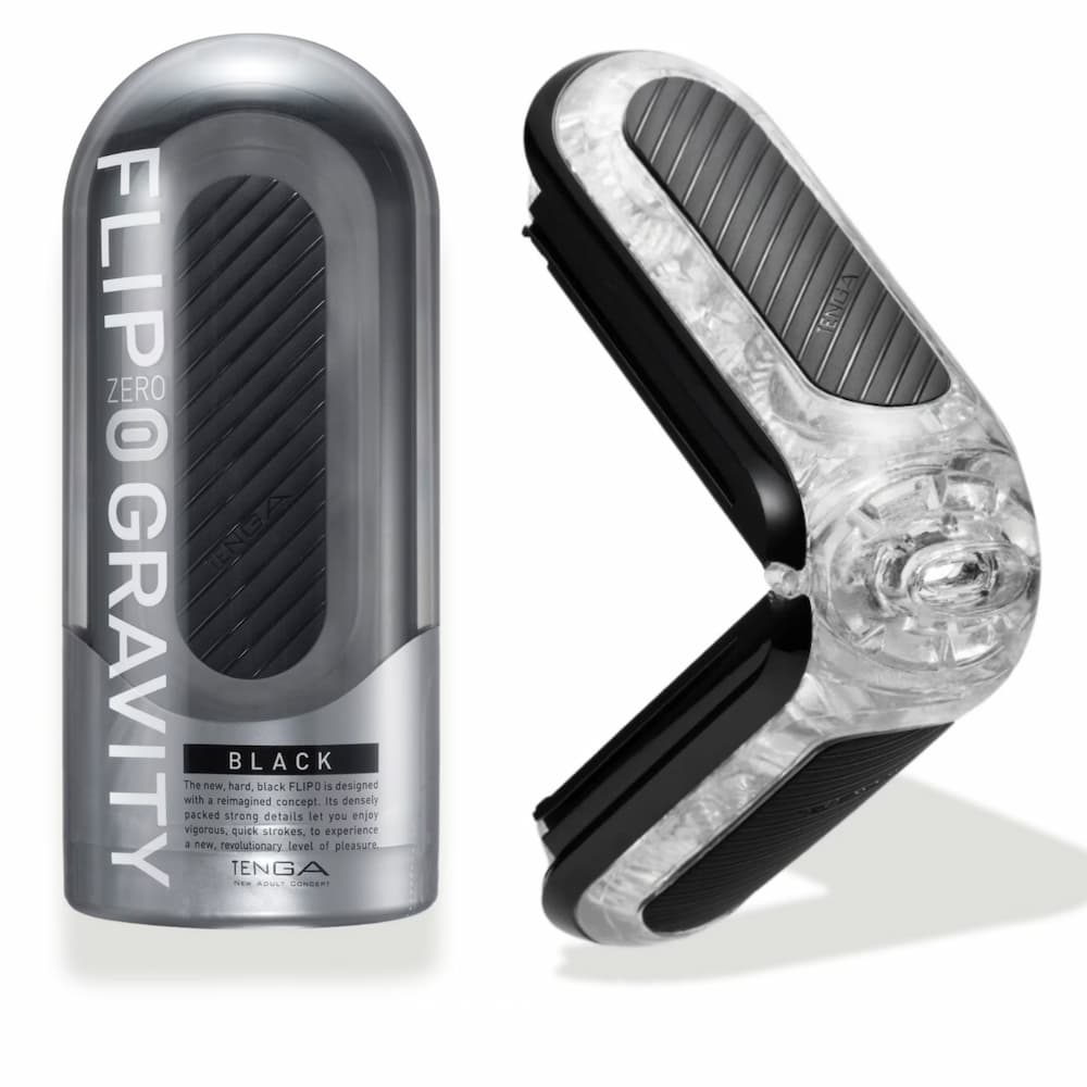 Tenga Flip Zero Gravity Black Case And Device