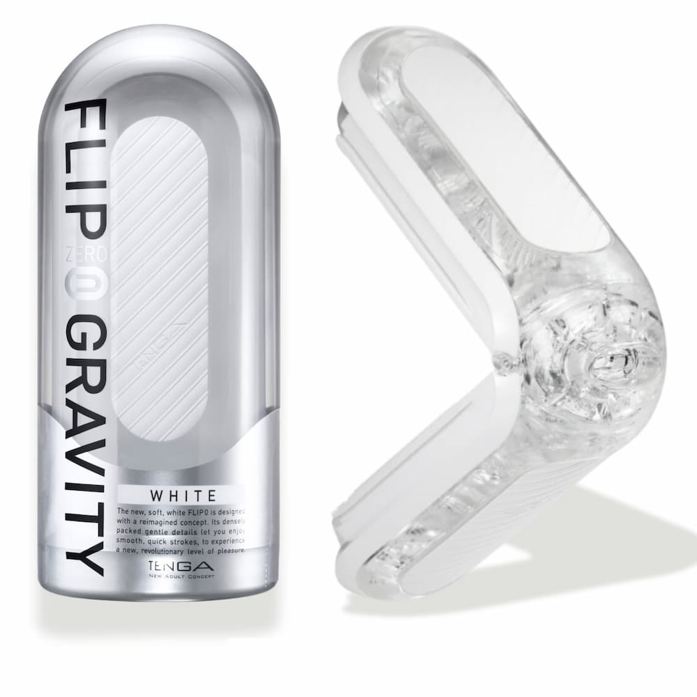 Tenga Flip Zero Gravity White Case And Device