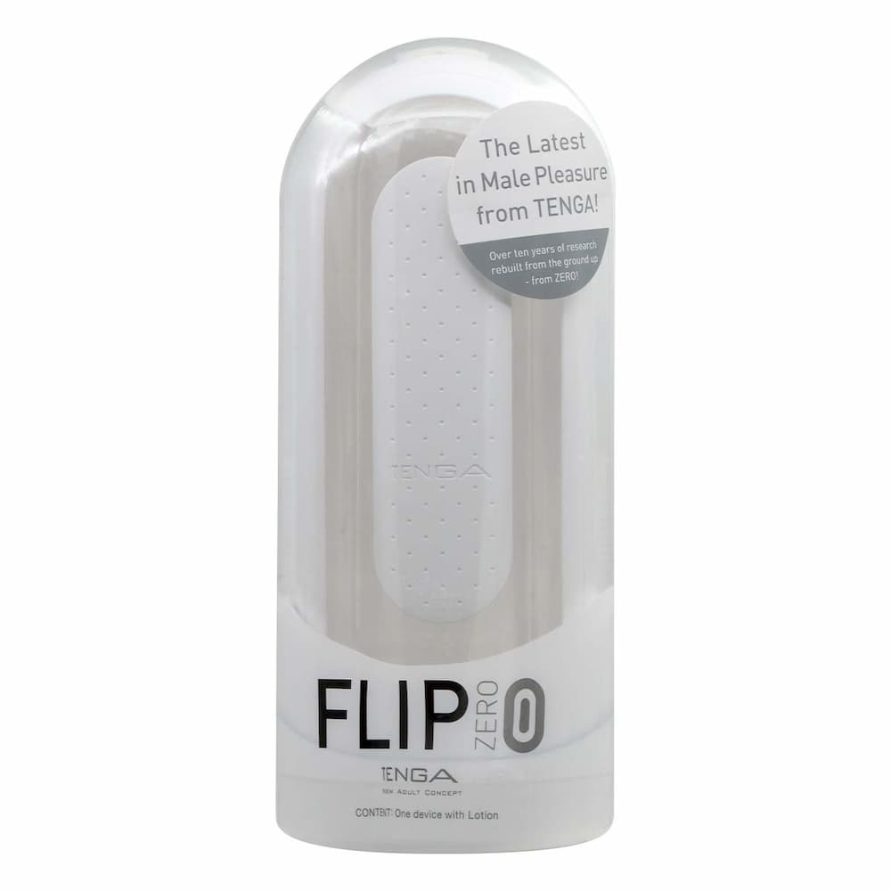 Tenga Flip Zero White Case