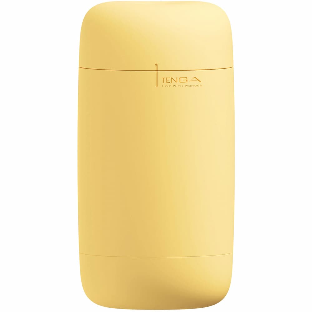 Tenga Puffy Custard Yellow Front