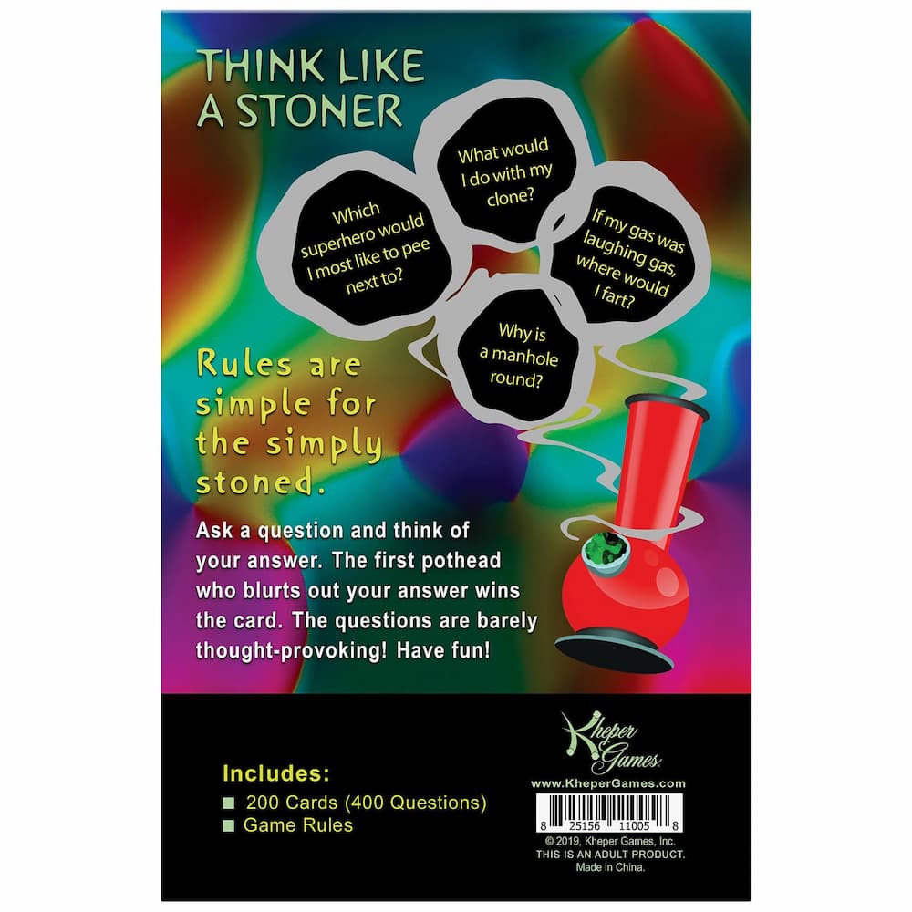 Think Like A Stoner Instructions