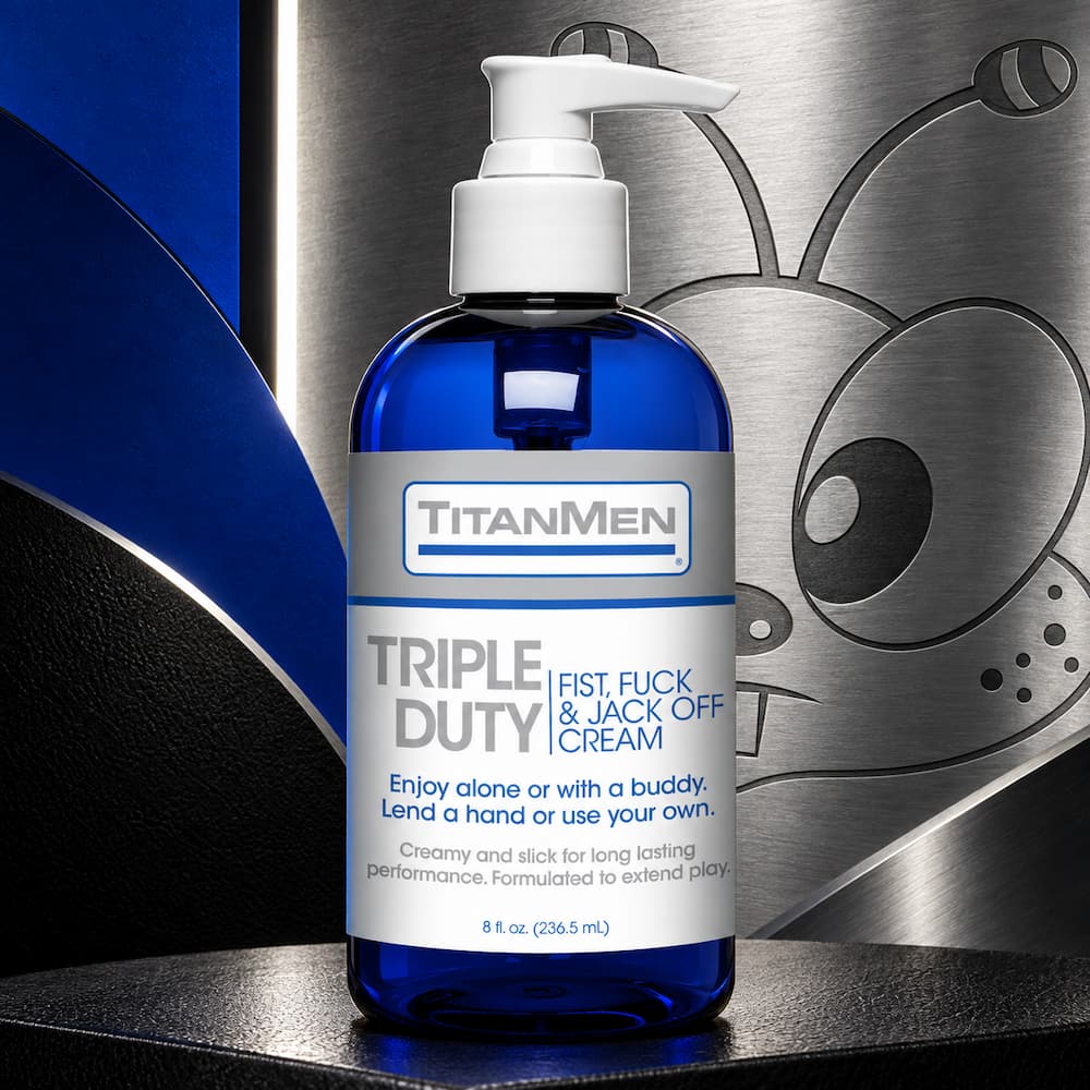 Titanmen Triple Dusty Jack Off Lubricant