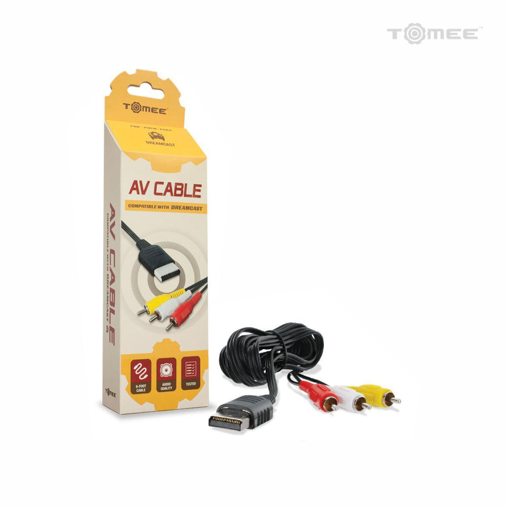 Tomee Dreamcast AV Cable Packaging