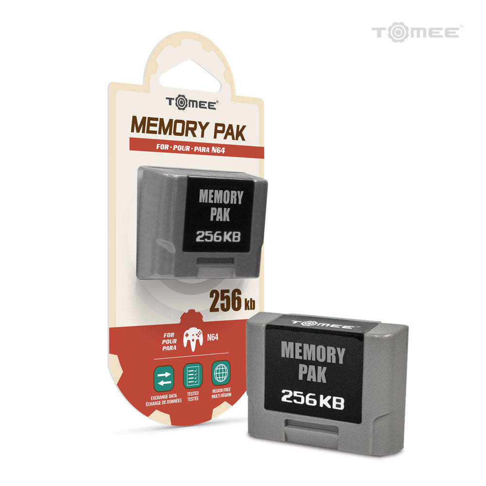 Tomee N64 256KB Memory Pak Packaging