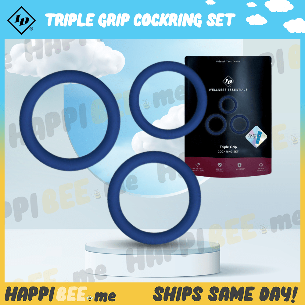 Triple Grip Cockring Set