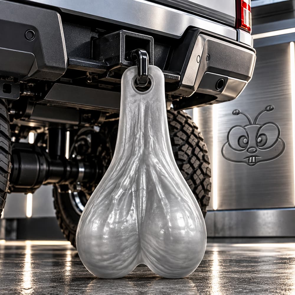 Truck Nuts Silver Edition