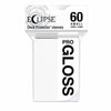 Ultra Pro Eclipse Gloss Artic White Small Sleeves 60 Count
