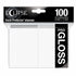 Ultra Pro Eclipse Gloss Artic White Standard Sleeves 100 Count
