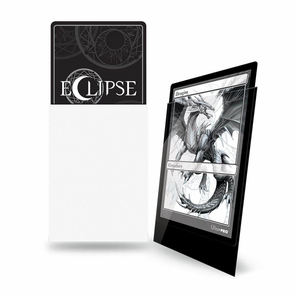 Ultra Pro Eclipse Gloss Artic White Standard Sleeves 