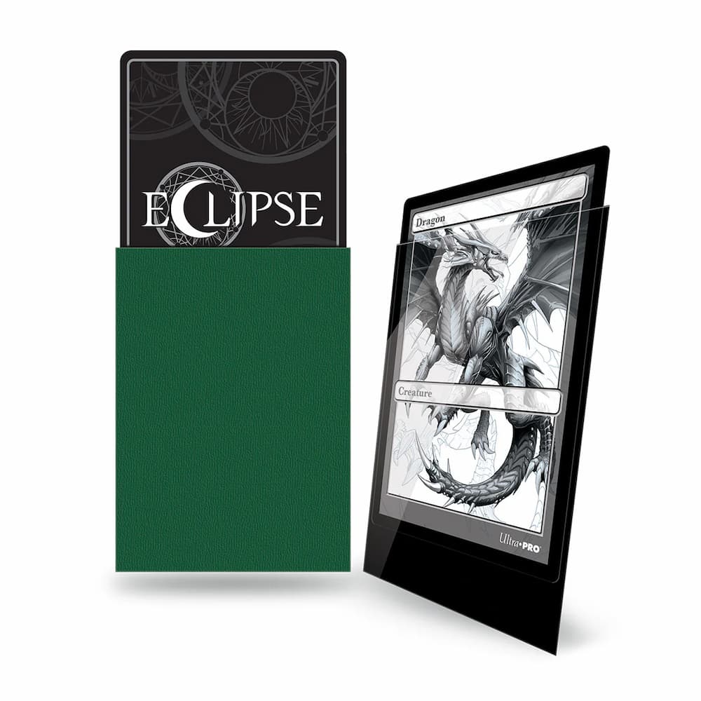 Ultra Pro Eclipse Gloss Forest Green Standard Sleeves