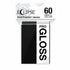 Ultra Pro Eclipse Gloss Jet Black Small Sleeves 60 Count