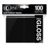 Ultra Pro Eclipse Gloss Jet Black Standard Sleeves 100 Count