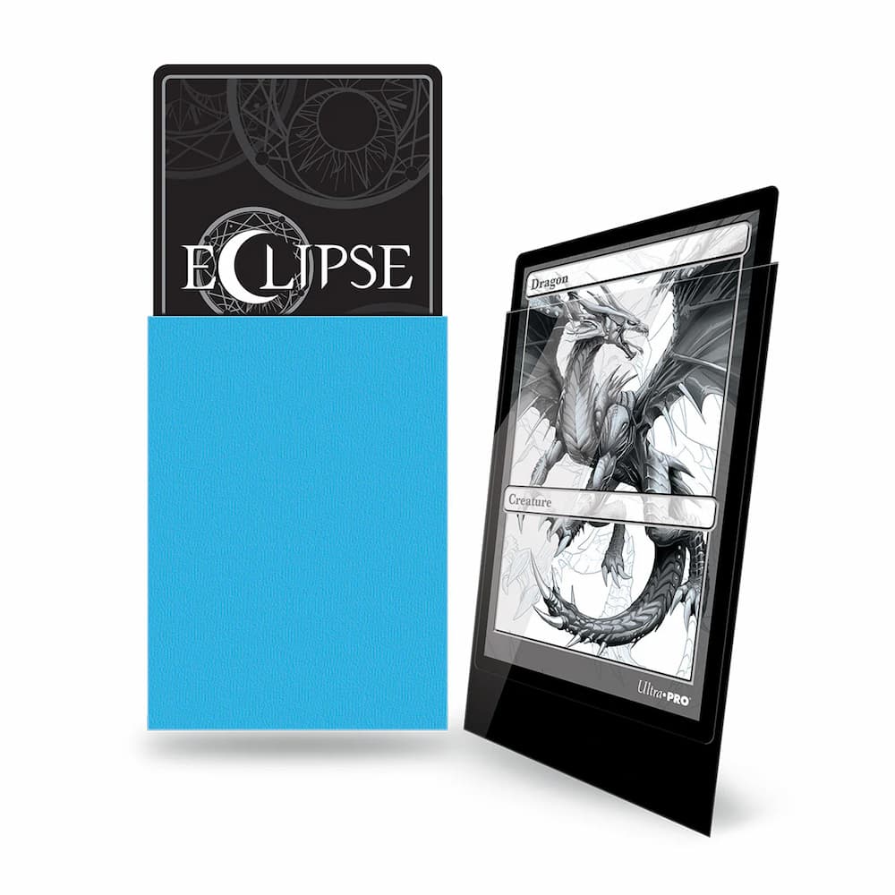 Ultra Pro Eclipse Gloss Sky Blue Standard Sleeves