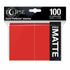 Ultra Pro Eclipse Matte Apple Red Standard Sleeves 100 Count