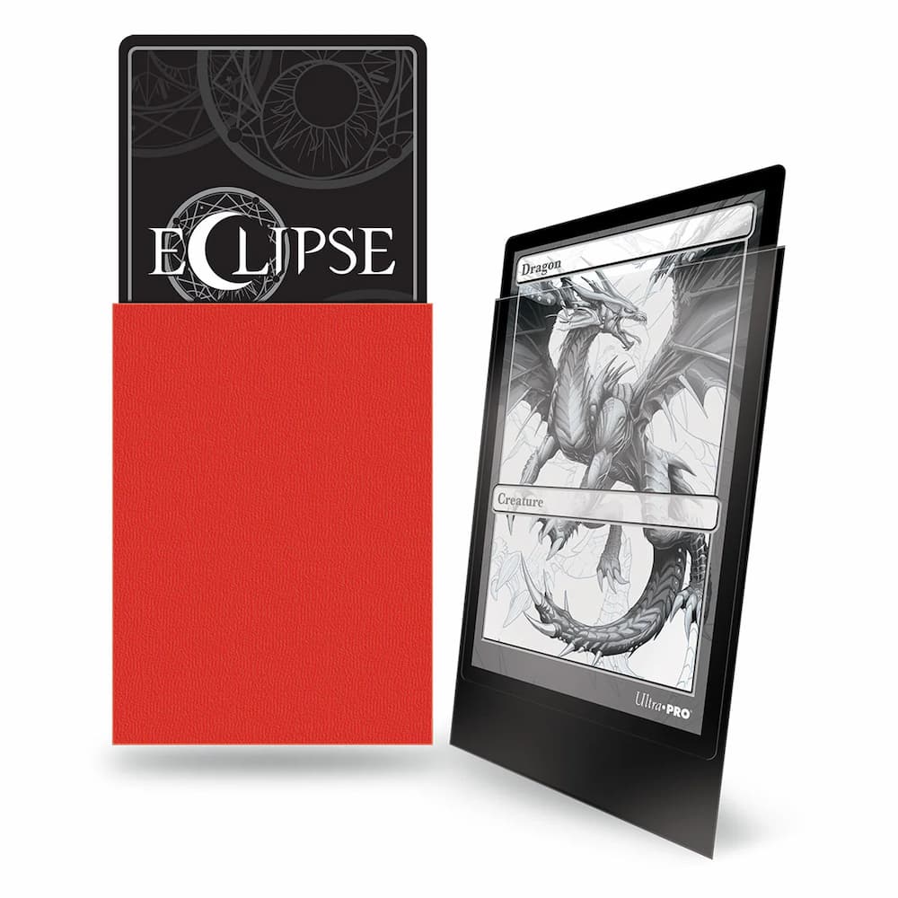 Ultra Pro Eclipse Matte Apple Red Standard Sleeves