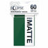 Ultra Pro Eclipse Matte Forest Green Small Sleeves 60 Count