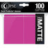 Ultra Pro Eclipse Matte Hot Pink Standard Sleeves 100 Count