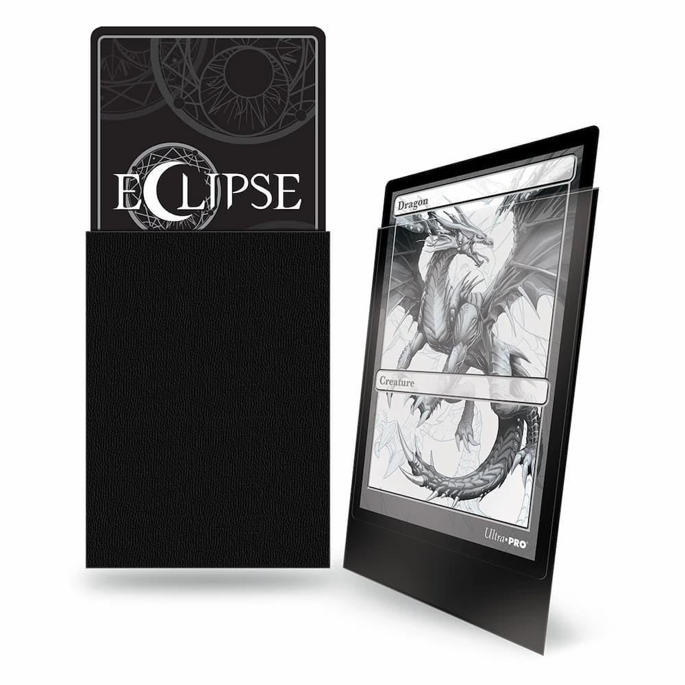 Ultra Pro Eclipse Matte Jet Black Standard Sleeves