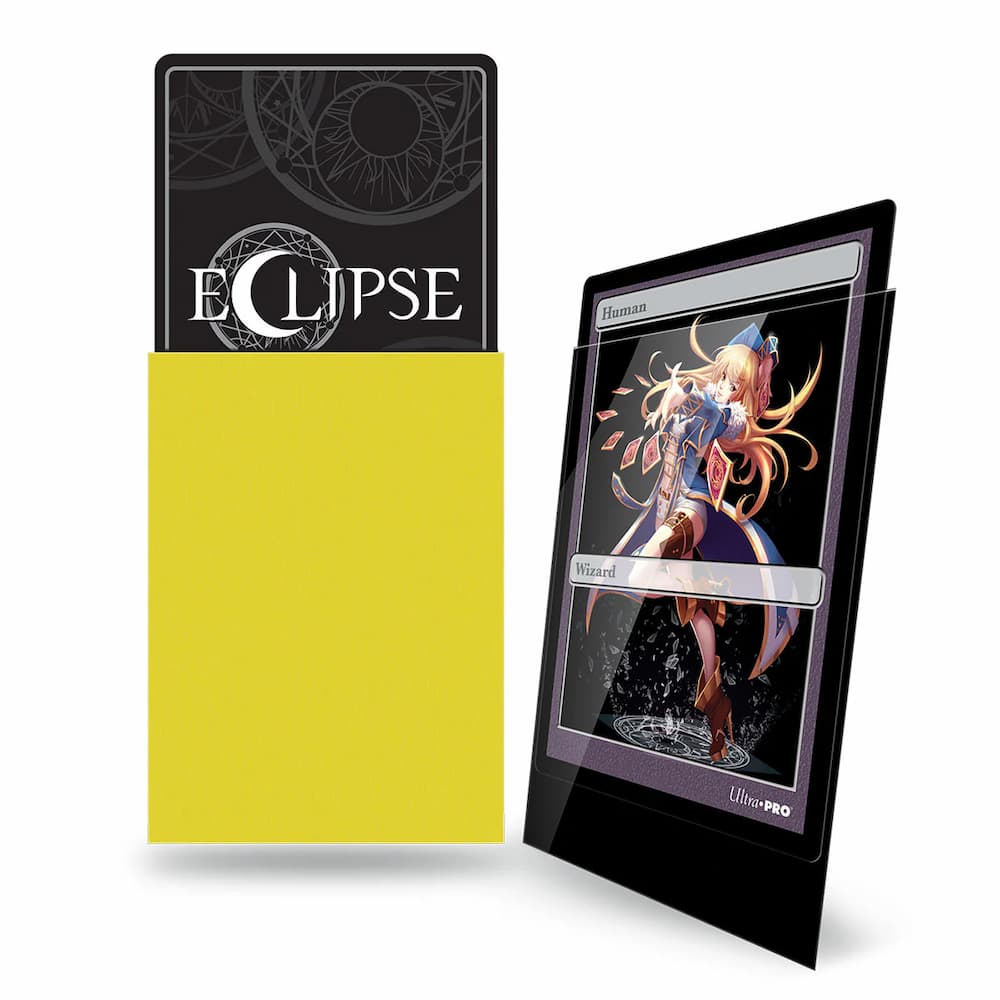 Ultra Pro Eclipse Matte Lemon Yellow Small Sleeves