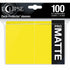 Ultra Pro Eclipse Matte Lemon Yellow Standard Sleeves 100 Count