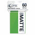 Ultra Pro Eclipse Matte Lime Green Small Sleeves 60 Count