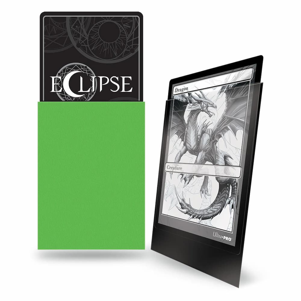 Ultra Pro Eclipse Matte Lime Green Standard Sleeves