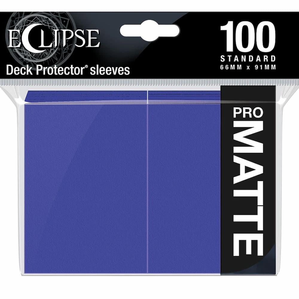 Ultra Pro Eclipse Matte Royal Purple Standard Sleeves 100 Count