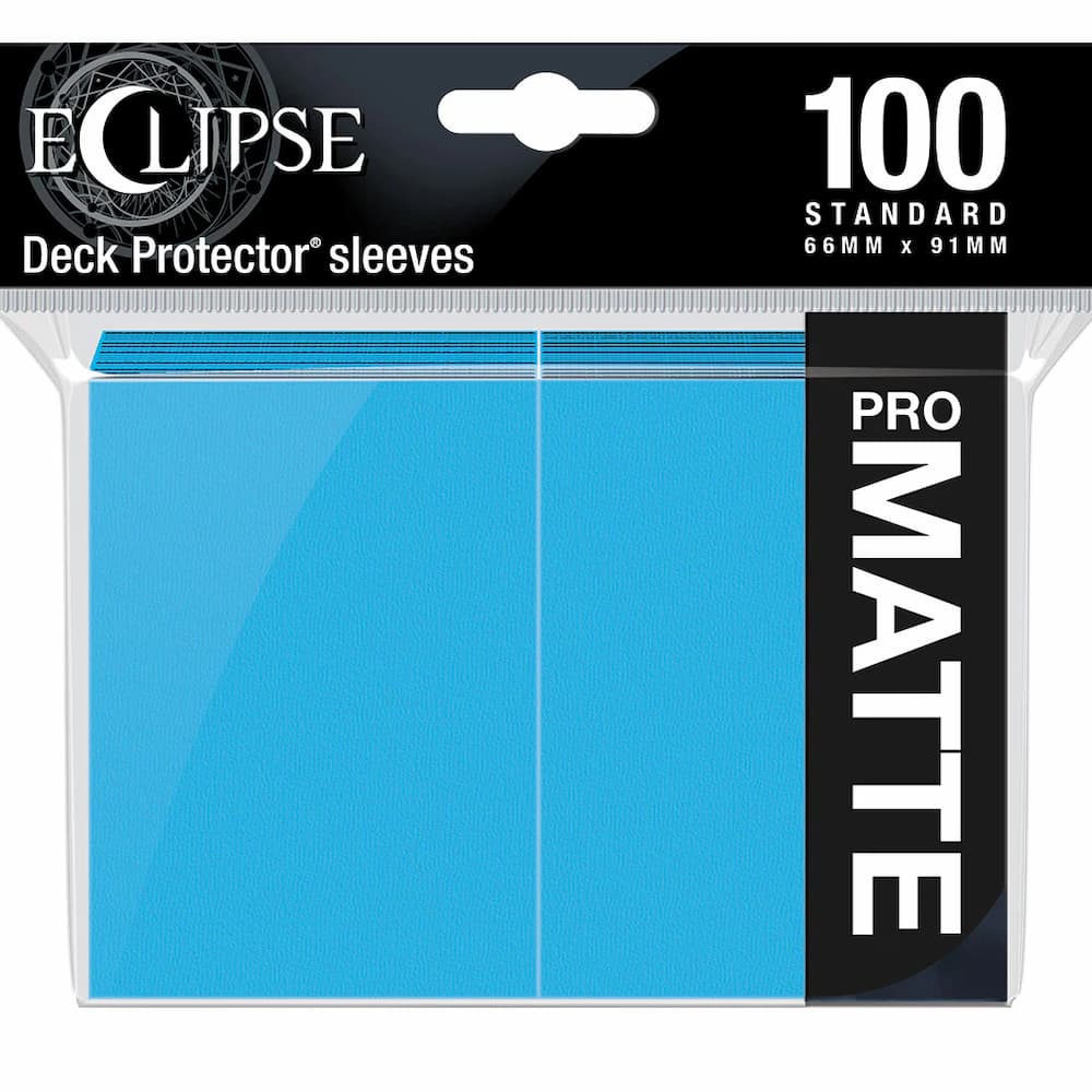 Ultra Pro Eclipse Matte Sky Blue Standard Sleeves 100 Count