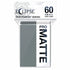 Ultra Pro Eclipse Matte Smoke Grey Small Sleeves 60 Count