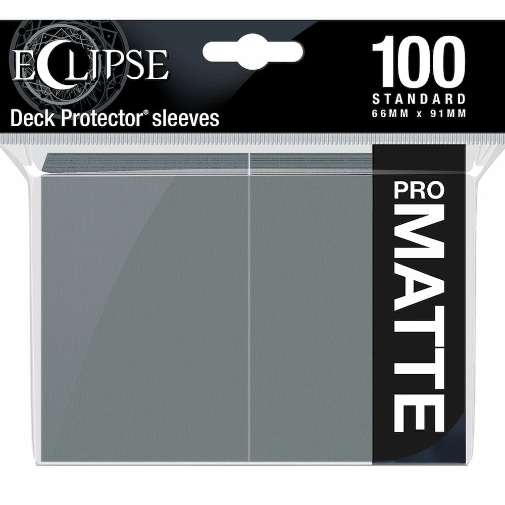 Ultra Pro Eclipse Matte Smoke Grey Standard Sleeves 100 Count