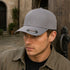 V-Flexfit Cotton Twill Cap Grey