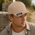 V-Flexfit Cotton Twill Cap Khaki Side View