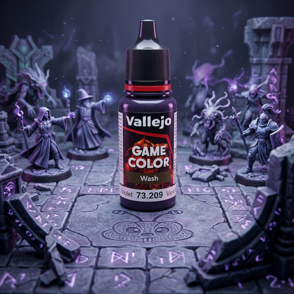 Vallejo Game Color Wash Violet Paint