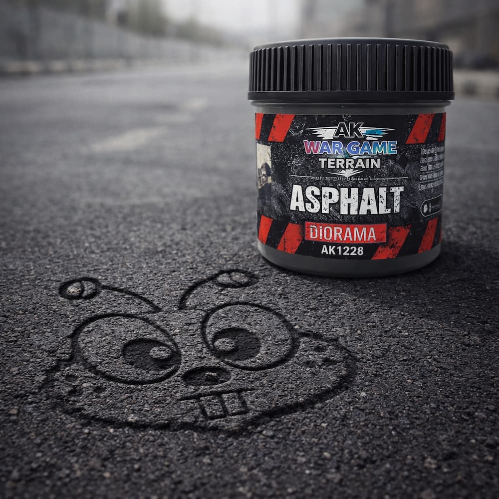 Wargame Terrain Asphalt 100ml