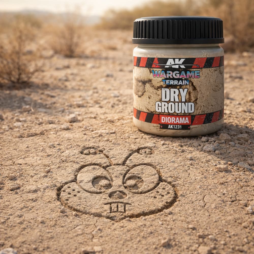 Wargame Terrain Dry Ground 100ml