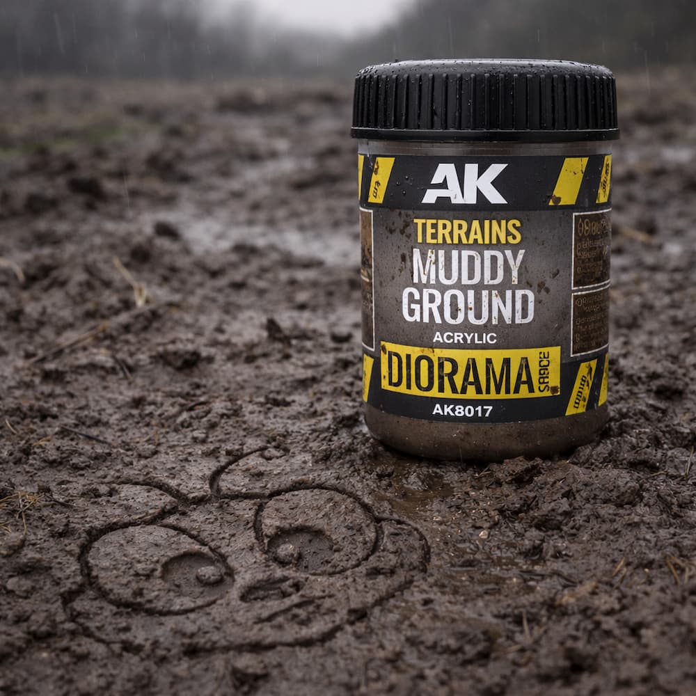 Wargame Terrain Muddy Ground 250ml