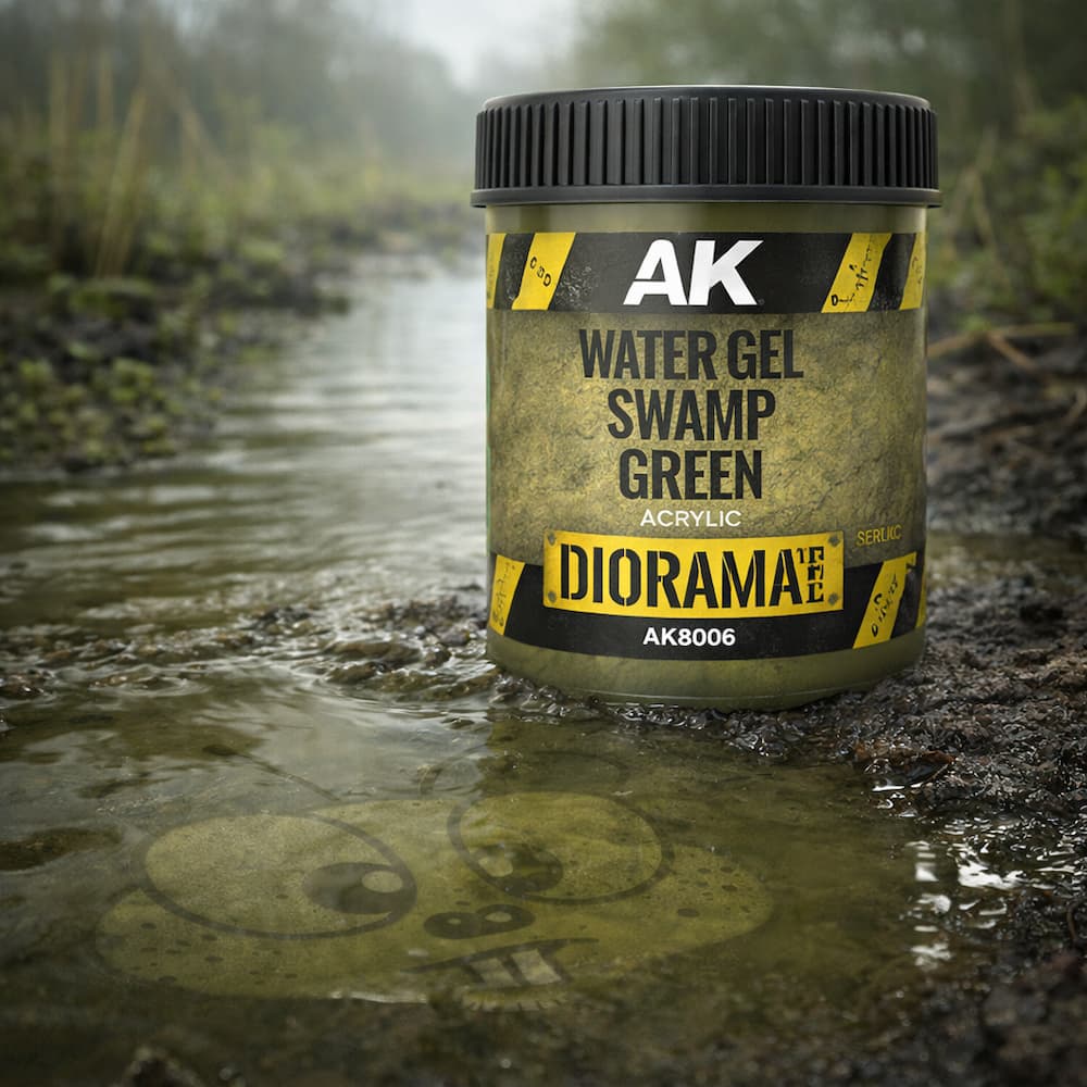 Wargame Terrain Water Gel Swamp Green 250ml