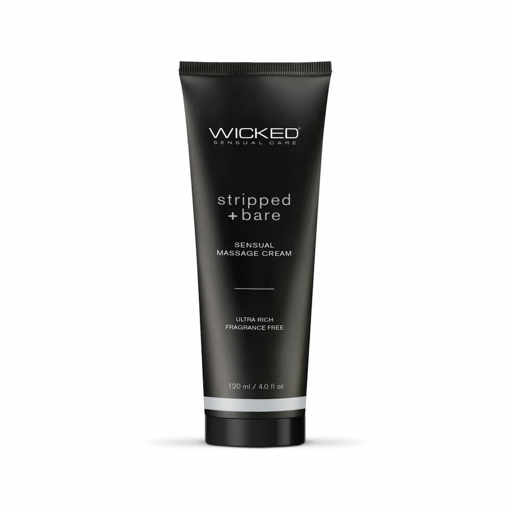 Wicked Massage Cream Stripped bare